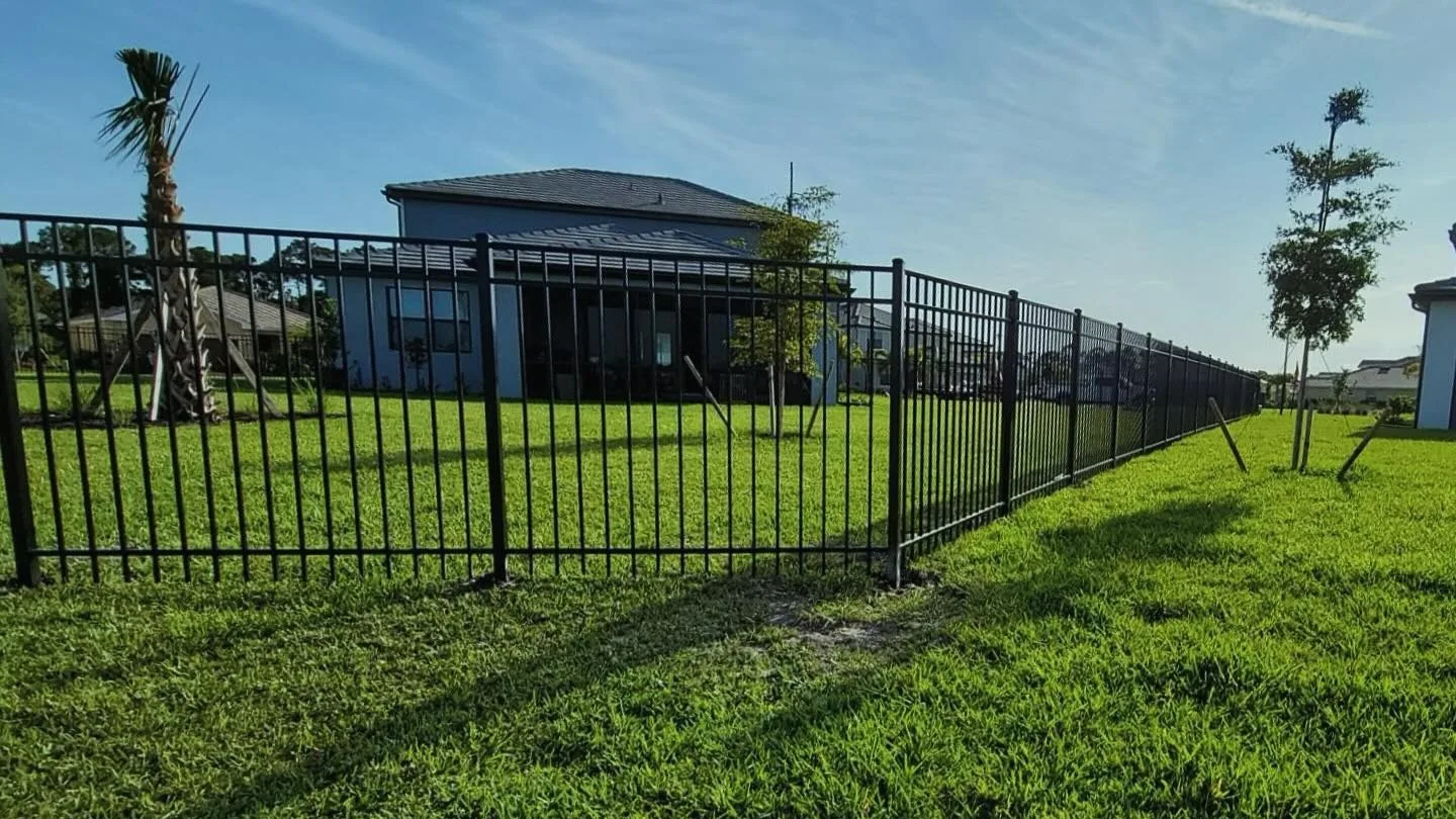 Cape Coral Aluminum Fence by Revolution Fence Company