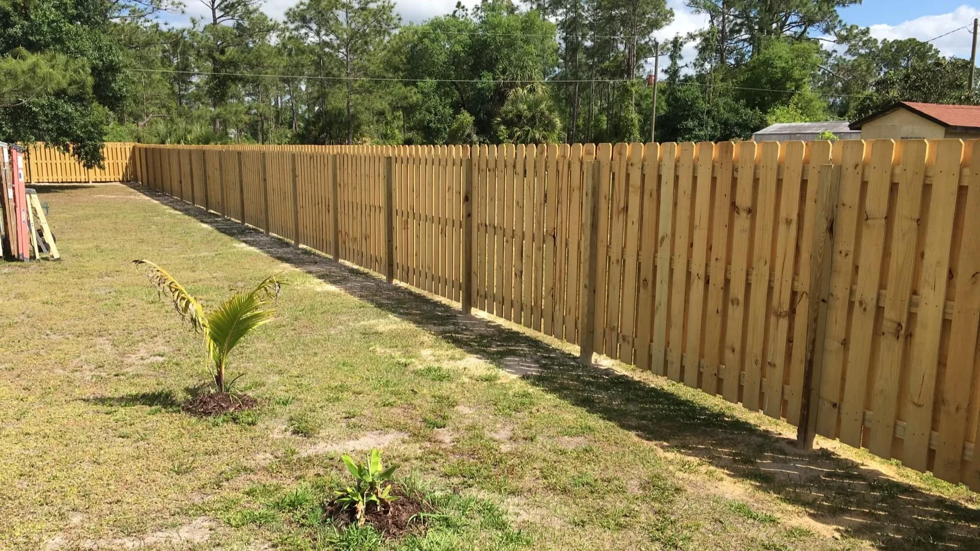 Cape Coral Wood Fence by Revolution Fence Company